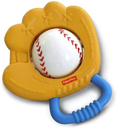 FISHER-PRICE Baseball Glove Spinner Rattle