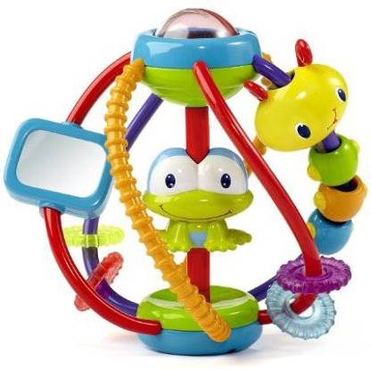 Bright Starts Clack and Slide Activity Ball Rattle