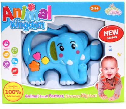 Rachna Animal Kingdom Elephant 01 Musical Rattle