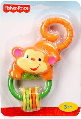 FISHER-PRICE Monkey Teether Rattle