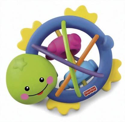 FISHER-PRICE Clutch 'n Shake Turtle Rattle