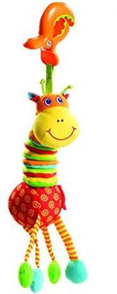 FISHER-PRICE Tiny Love Tiny Smarts Jittering Activity Toy, Giraffe Rattle