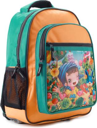 SH Garden SB019 School Bag Orange (15 inches)