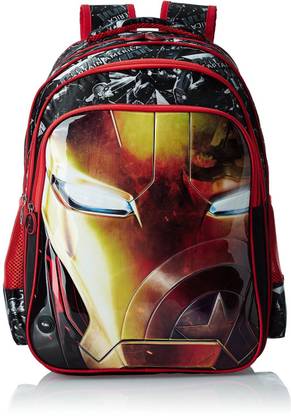 Iron Man School Bag (Secondary 3rd Std Plus) Waterproof School Bag