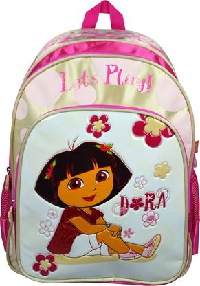 SIMBA DORA PINK BLOOM 14 BP स्कूल बैग