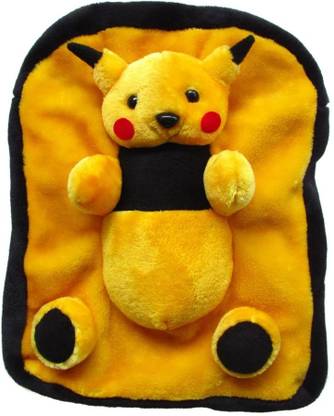 Tickles Soft Toy Plush Picachu (Primary 1st-4th Std) School Bag
