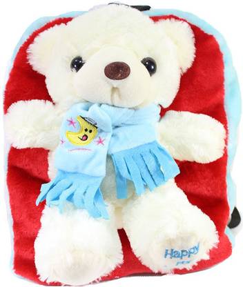 Tickles Brilliant Muffler Teddy Bag School Bag