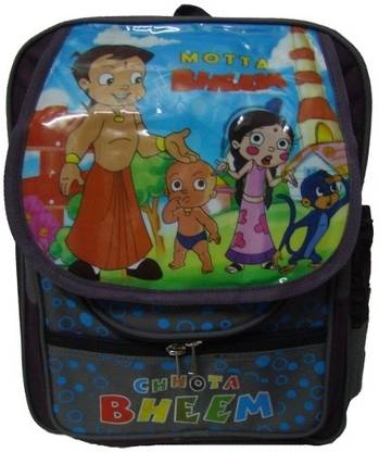 Uxpress Big Chota Mota Bheem Childrens School Bag Waterproof Multipurpose Bag