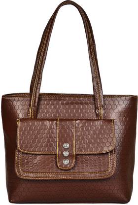 Look @me Brown Office Bag Shoulder Bag