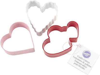 WILTON Heart Cookie Cutter Set Cookie Cutter