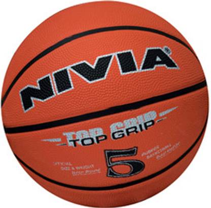 NIVIA Top Grip Basketball - Size: 5