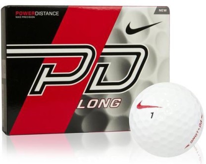 nike pd long golf balls