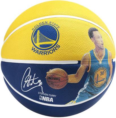 SPALDING Stephen Curry (83343Z) Basketball - Size: 7