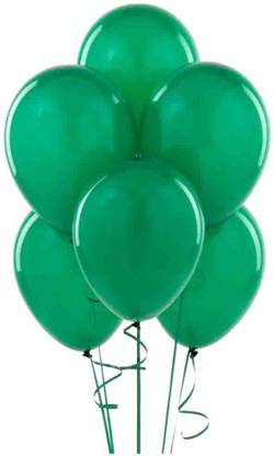 HOMESHOPEEZ Solid PLN-GRN-50 Balloon