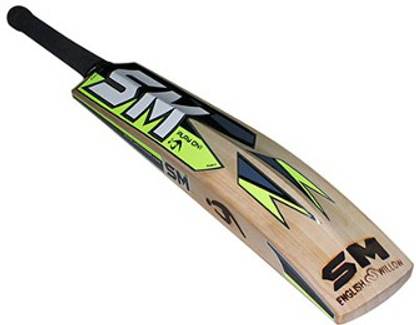 SM Pintu Commando Plus English Willow Cricket  Bat For 15+ Yrs