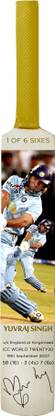 Yuvraj Singh Digital Signed Mini Cricket Bat