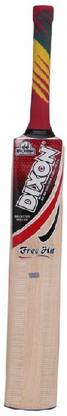 DIXON CRICKET BAT FREE HIT Poplar Willow Cricket  Bat For 11 - 13 Yrs