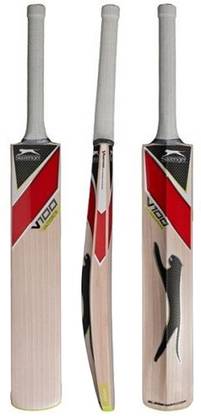 SLAZENGER V100 Club English Willow Cricket  Bat For 15+ Yrs