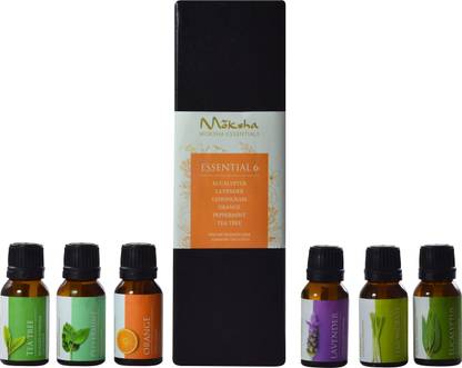 MOKSHA Essential 6 - Set of Six Top Oils