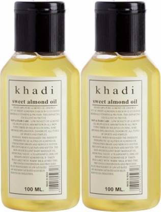 KHADI NATURAL Sweet Almond Oil (Twin pack)