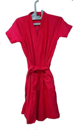 Bagira Red XXL Bath Robe