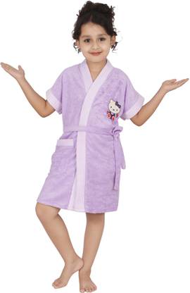 Superior Lavender Small Bath Robe