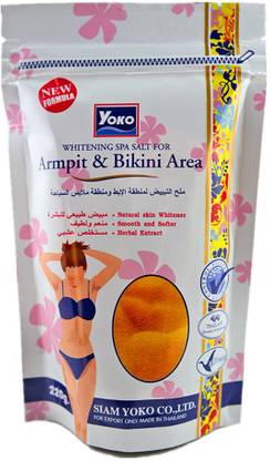 Yoko Whitening Spa Salt For Armpit & Bikini Area (Imported)