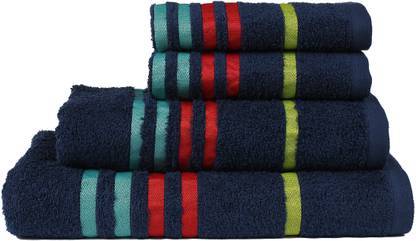 Casa Copenhagen Cotton 475 GSM Bath, Hand Towel Set