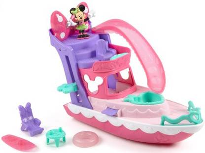 FISHER-PRICE Disneys Minnie Polka Dot Yacht Bath Toy