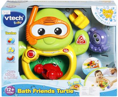 VTECH Bath Friends - Turtle, Octopus, Starfish, Crab Bath Toy