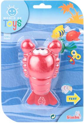 SIMBA Wind Up Swimming Animals - Lobser Bath Toy