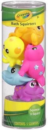 CRAYOLA Bath Squirters, 5 Count Bath Toy