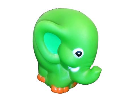 Mamaboo Green Elephant Squeezy Bath Toy