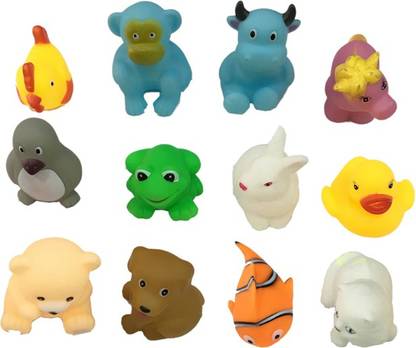Jo Baby Baby Swimming 12 Pcs Sounding Bath Toy