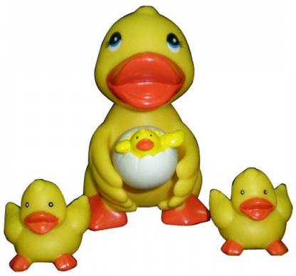MeeMee MM-2027, LemonYellow, Duck Bath Toy