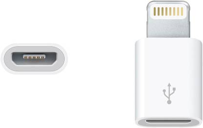 ProSmart Micro USB Cable 2 A 0.05 m Lightning 8 Pin to Micro USB Converter - Sync Charge Iphone 5 Ipad Mini 4 Apple