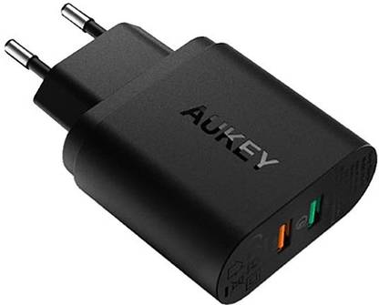 AUKEY Wall Charger for Mobile with Detachable Cable