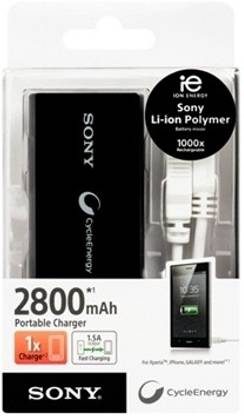 Sony CP-V3/B USB Portable Charger
