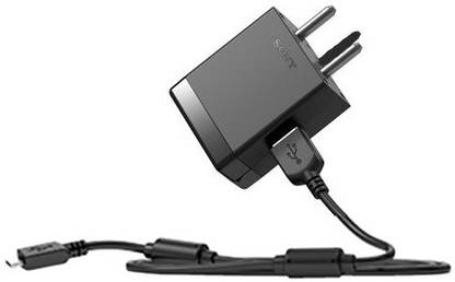 SONY Wall Charger for Mobile with Detachable Cable