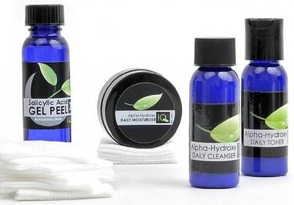 IQ Natural Complete 50 Percent Glycolic Acid Chemical Facial Peel Home Kit
