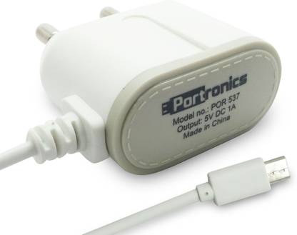 Portronics 1 A Wall Charger for Mobile