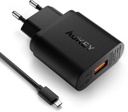 AUKEY Wall Charger for Mobile with Detachable Cable