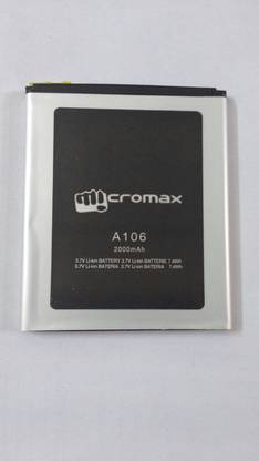 Micromax Mobile Battery For  Micromax Unite 2 A106