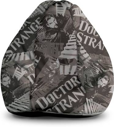 MARVEL XXXL Tear Drop Bean Bag Cover  (Without Beans)