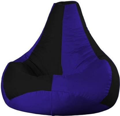 Rest n Sleep XL Tear Drop Bean Bag Cover  (Without Beans)
