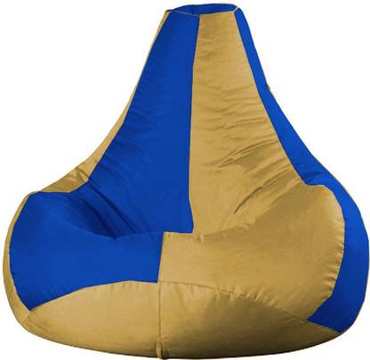 Rest n Sleep XL Tear Drop Bean Bag Cover  (Without Beans)