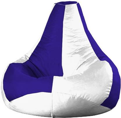 Rest n Sleep XL Tear Drop Bean Bag Cover  (Without Beans)