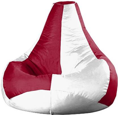 Rest n Sleep XL Tear Drop Bean Bag Cover  (Without Beans)