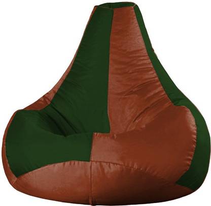 Rest n Sleep XL Tear Drop Bean Bag Cover  (Without Beans)