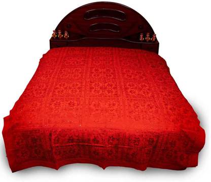 Manka Creation Cotton Double Bed Cover